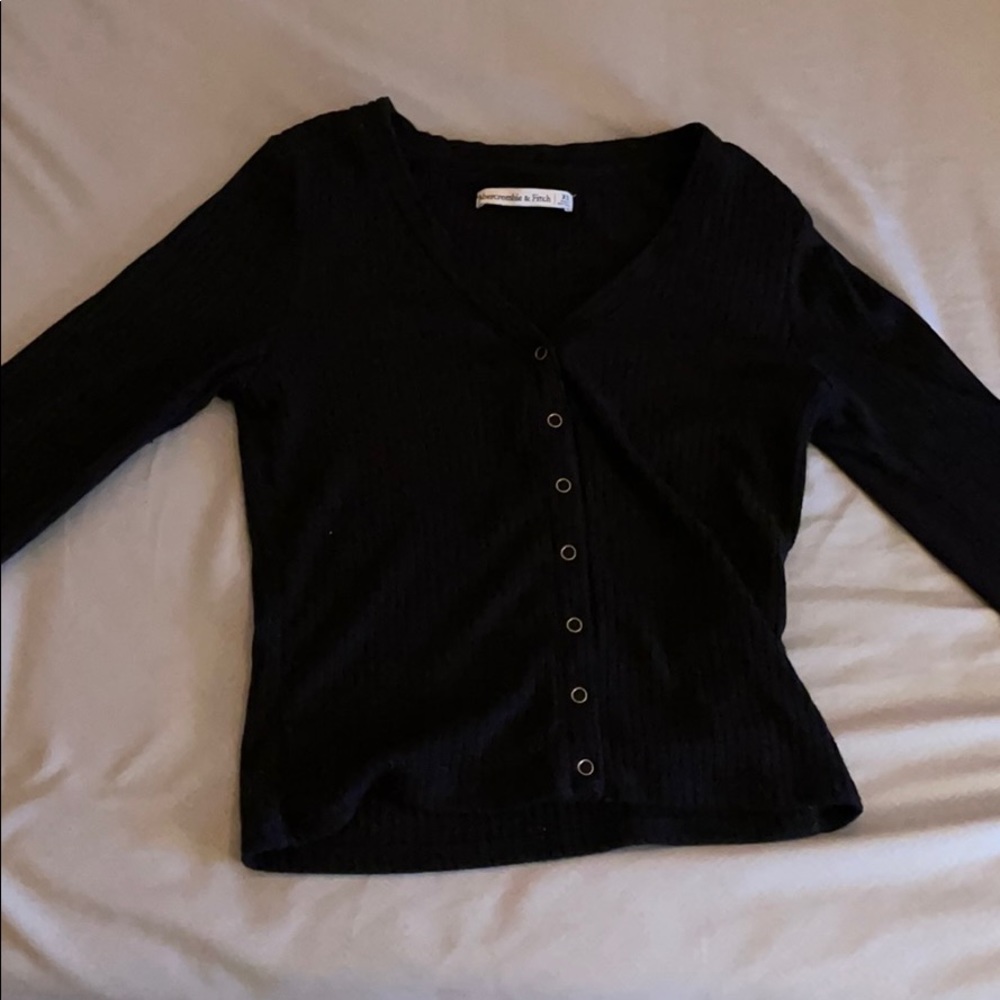 Long sleeve crop top